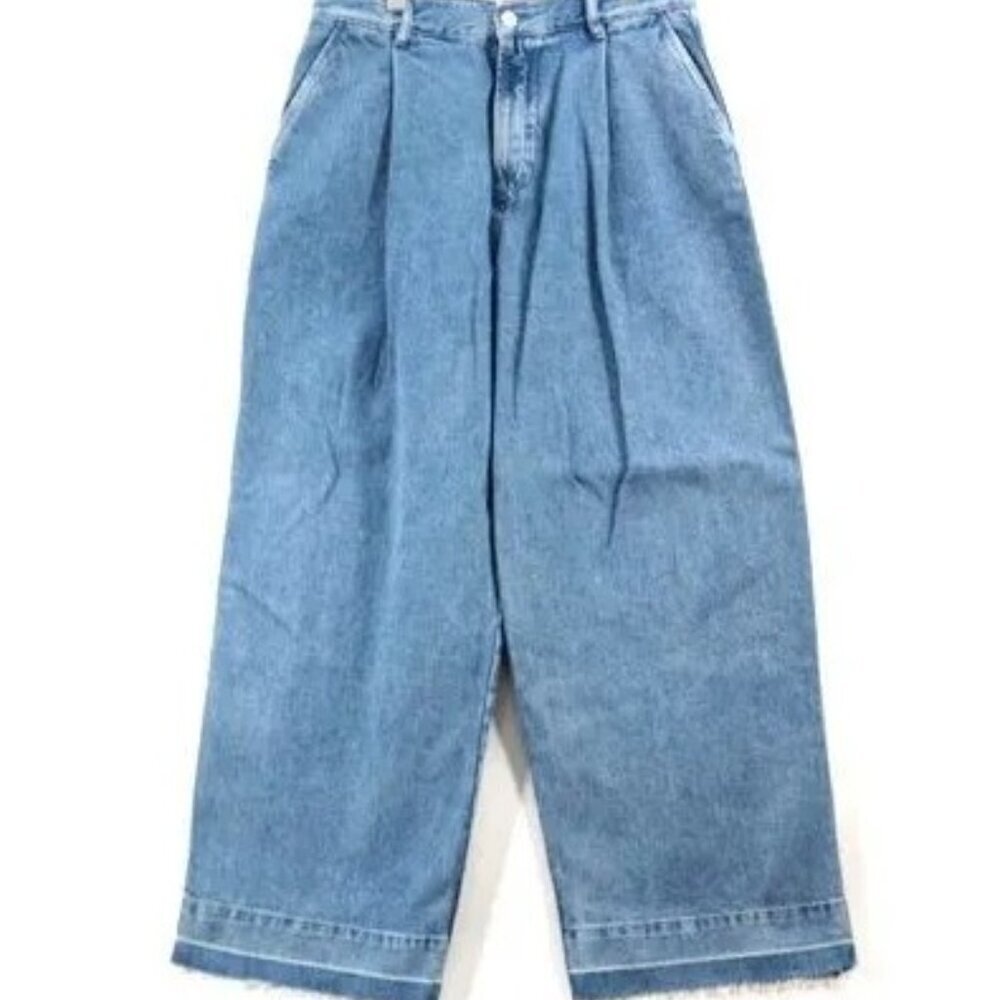 ZARA BALLOON FIT denim pants size 38 USA 30 6186/403/400